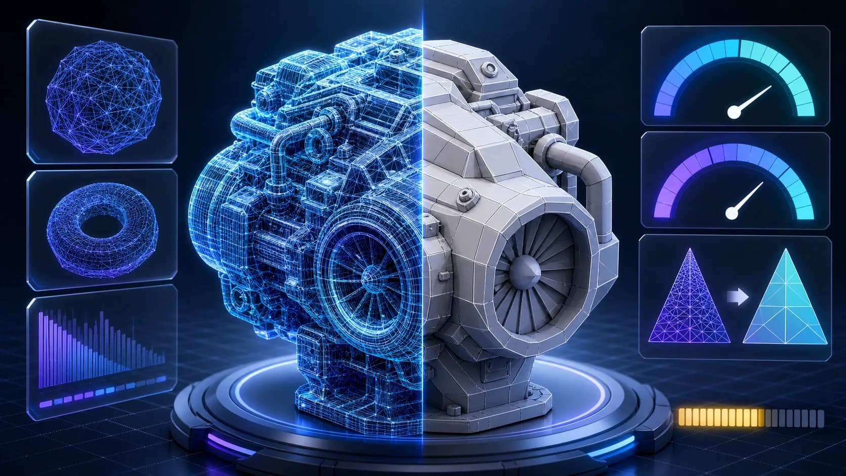 Optimize a 3D Model for Real-Time Apps